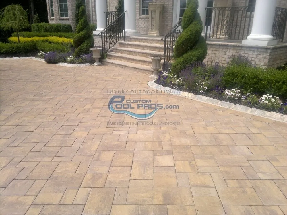 flat patio & pavers installation in Montville NJ, inground pool contractors