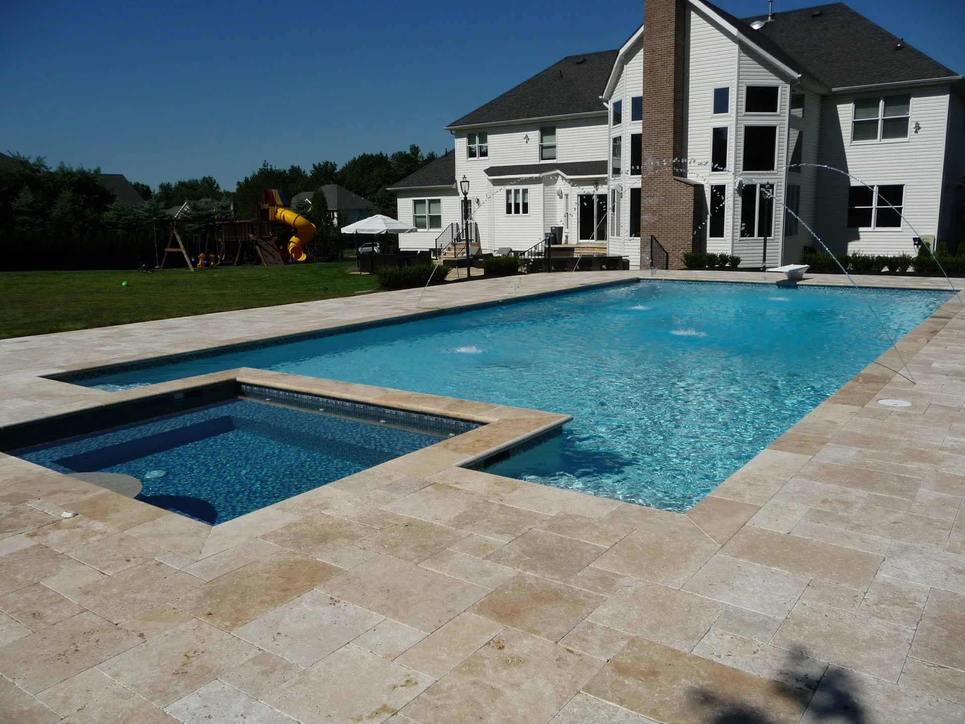 Concrete/gunite pool Marlboro, NJ